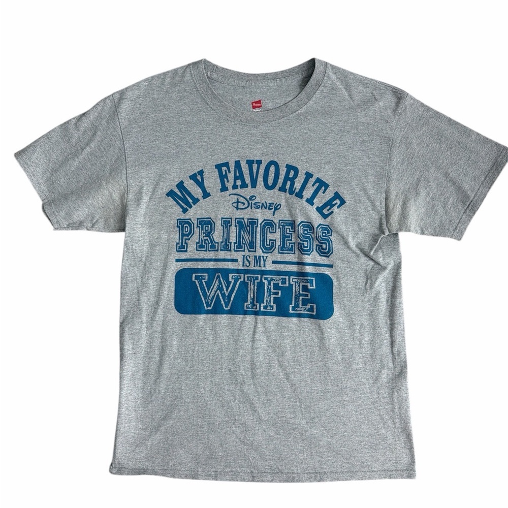 My favorite princess is wife shirt - size Medium